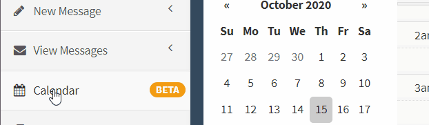 Send SMS reminders from a calendar event